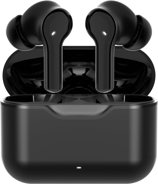 LZWWIFI Bluetooth Headphones, Bluetooth 5.3 Earphone with ANC&ENC Noise Cancelling, 40H Playtime, 10mm Drivers, Deep Bass, High-Sensitivity Microphone, Wireless Earbuds for Sports and Travel