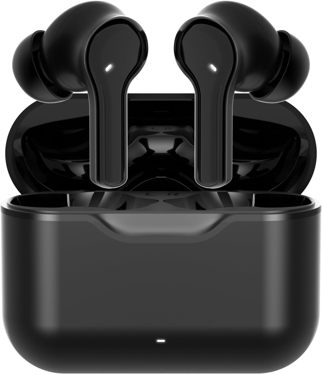 LZWWIFI Bluetooth Headphones, Bluetooth 5.3 Earphone with ANC&ENC Noise Cancelling, 40H Playtime, 10mm Drivers, Deep Bass, High-Sensitivity Microphone, Wireless Earbuds for Sports and Travel